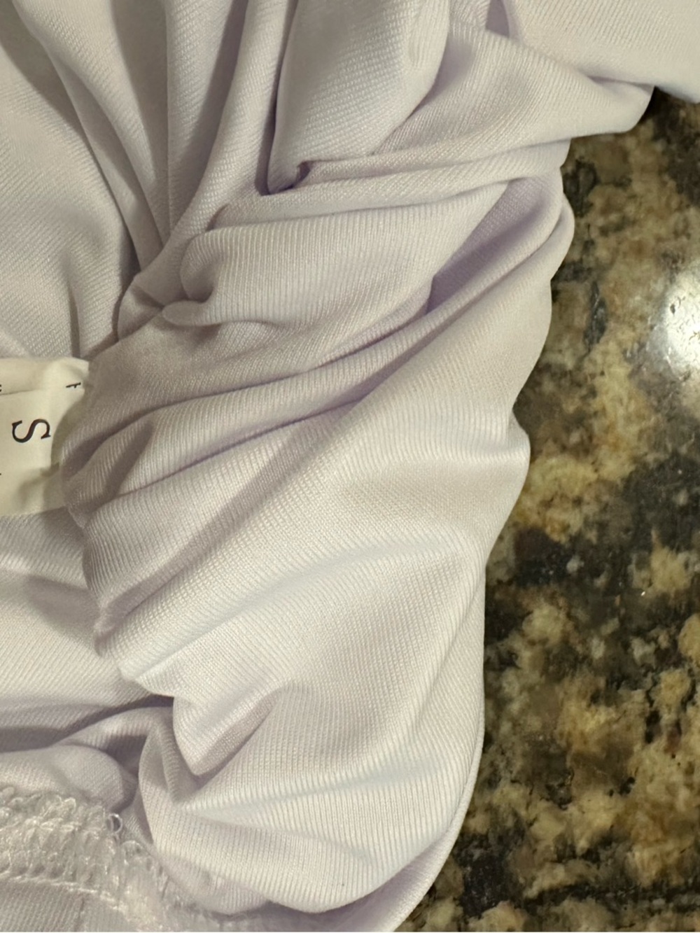 Adjustable Spaghetti-Strap Ruched Mini Dress in Light Lavender - Picture 4 of 7